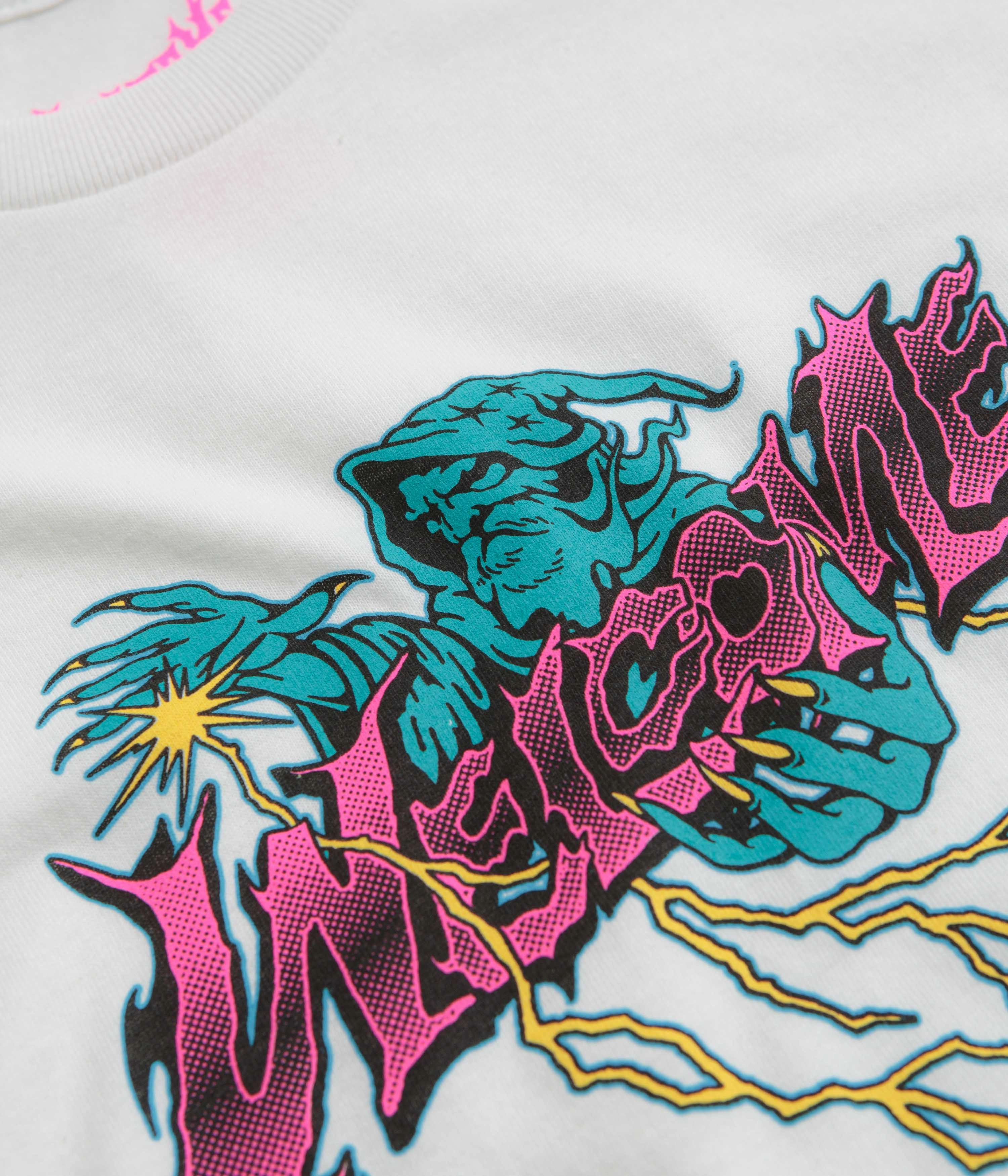 Modern Design Welcome Magnetic T-Shirt - White