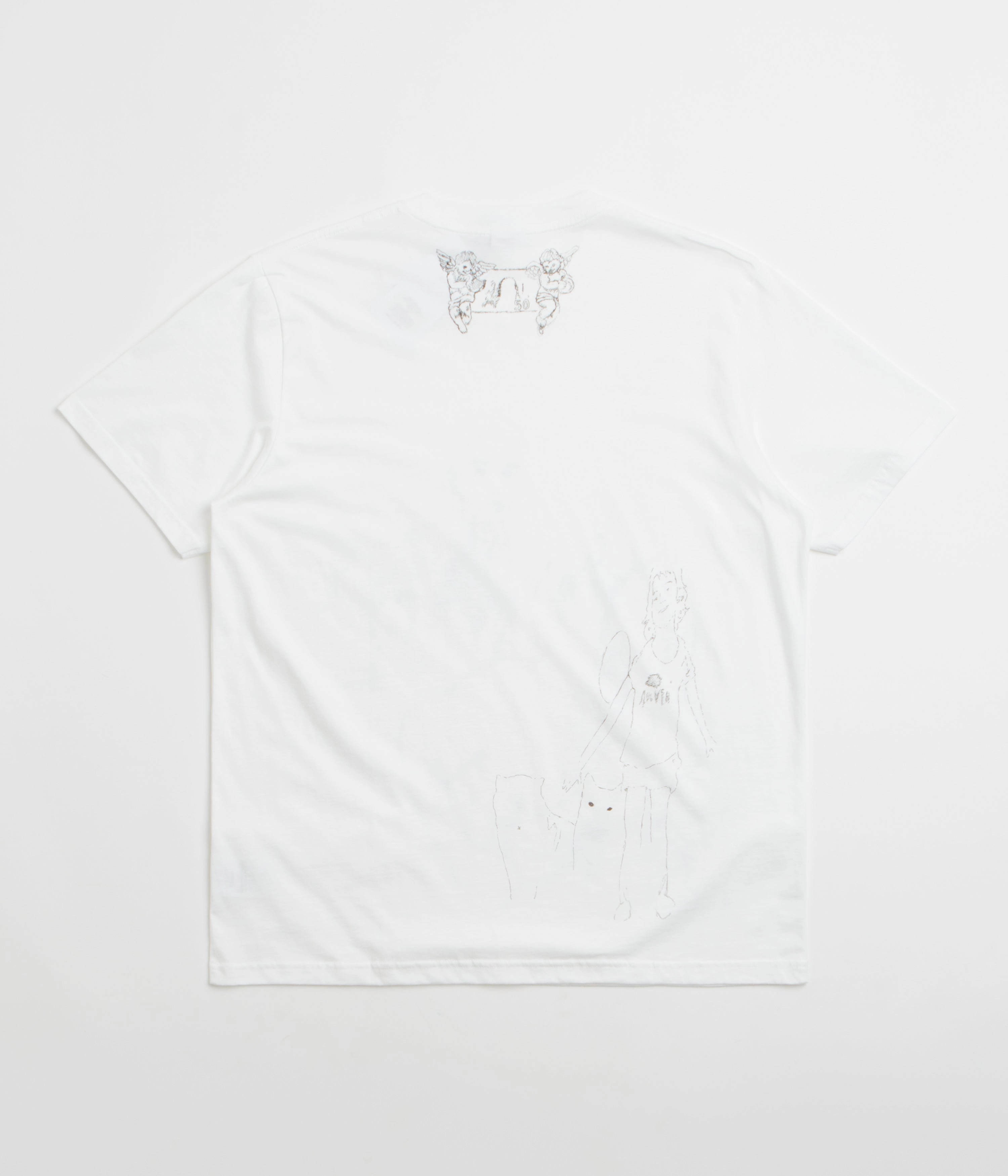 Polar R??ve Steve T-Shirt - White Tailored Fit garden venue