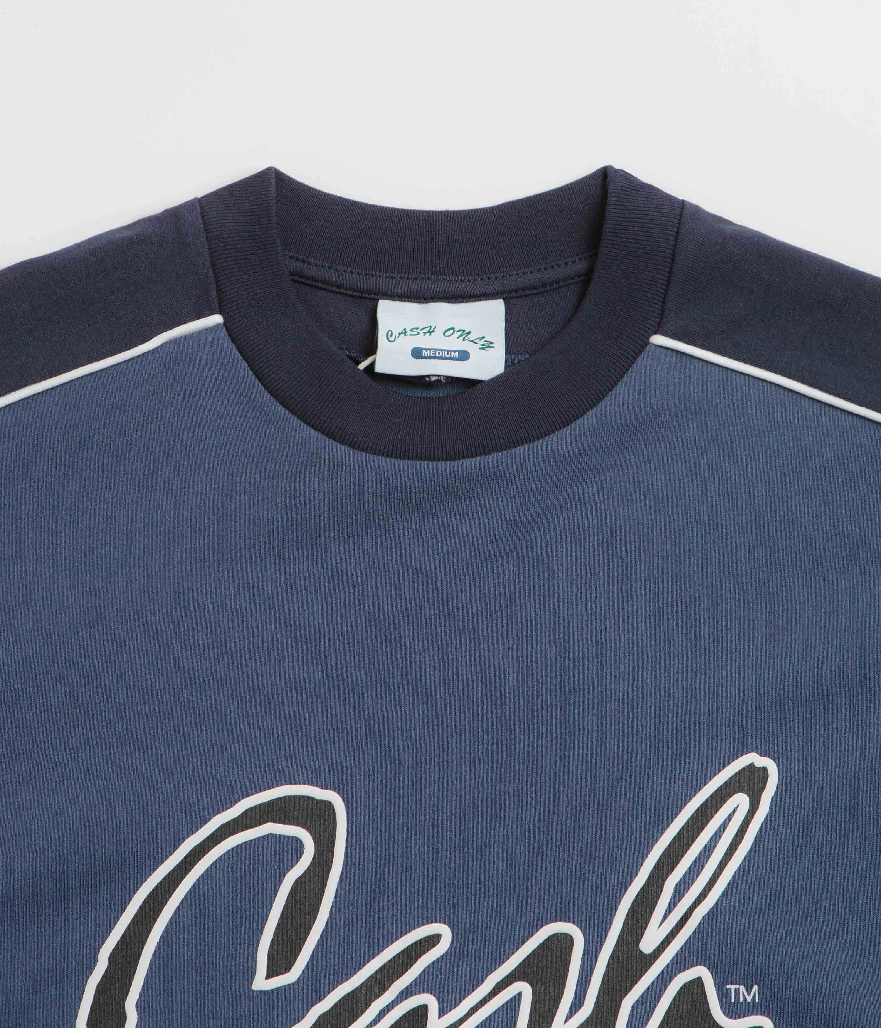 Popular Cash Only Pier T-Shirt - Denim