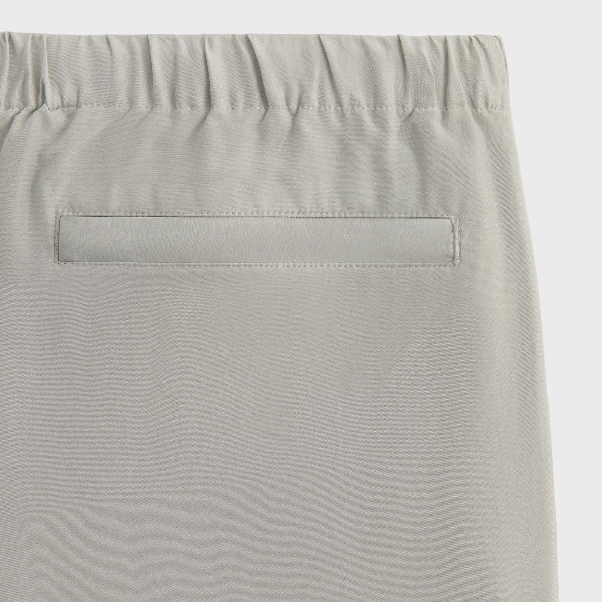 &Kin Silk Habotai Grayson Pant - Palais Stretchy Waist Flexible Knees