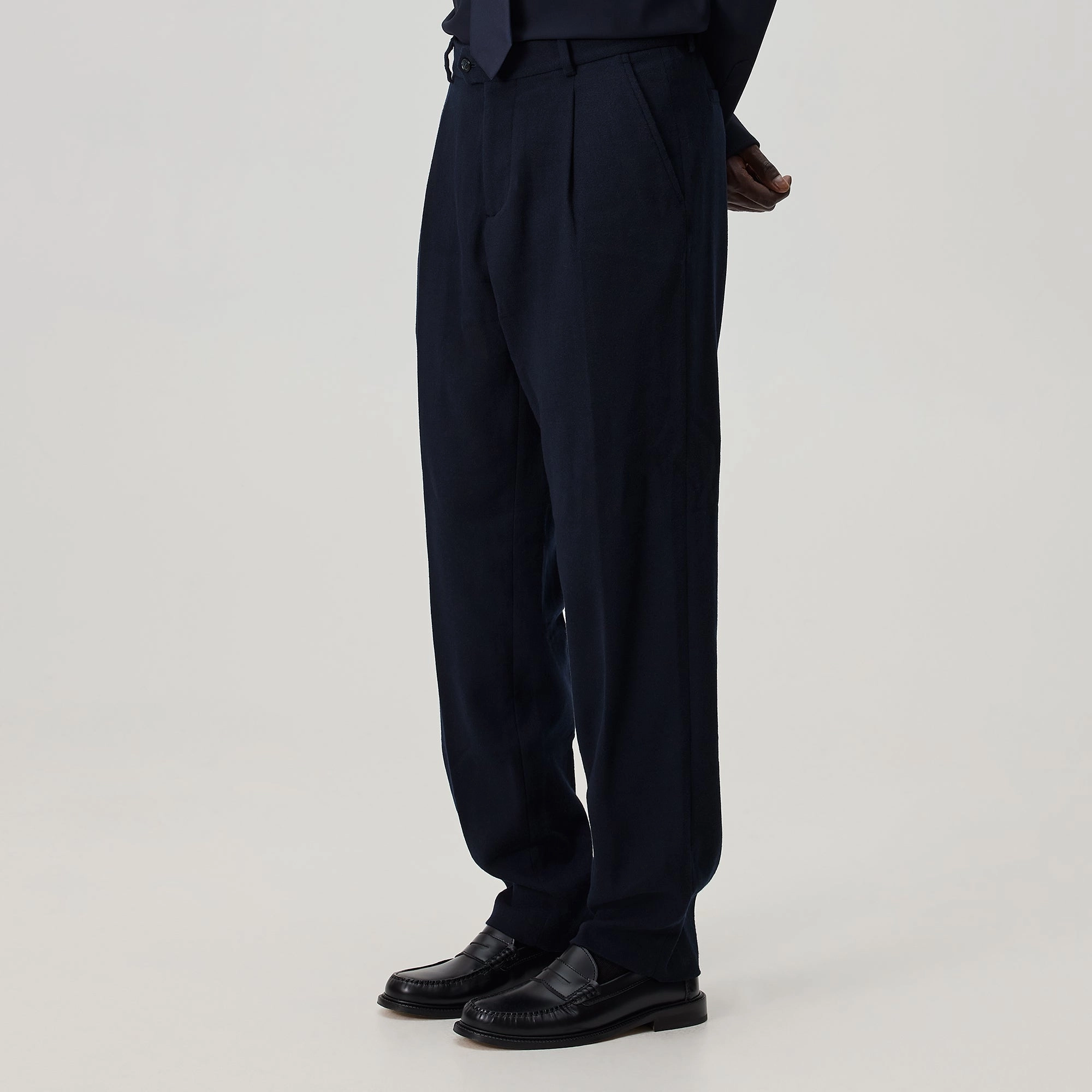 Quick-Dry Fabric Giorgio Armani & Kith &Kin Traveler Suit Pant - Ink