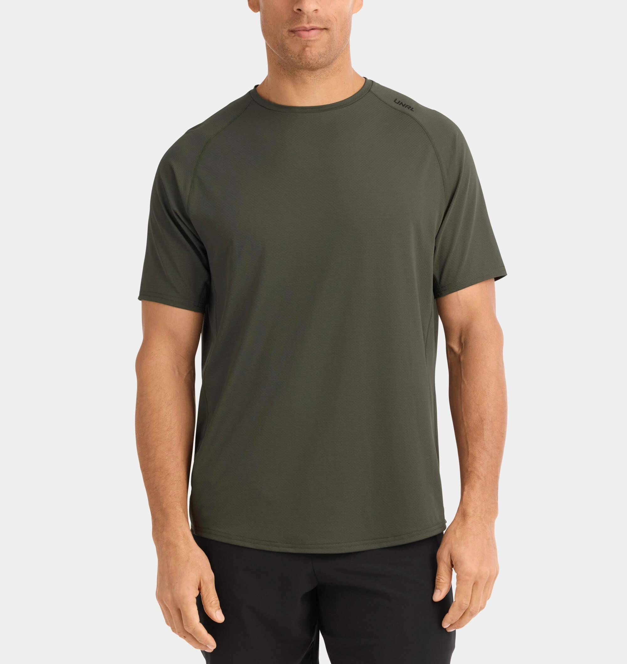 Streamline Performance Tee Two Tone Texture Effect ReinforcedShoulderConstruction
