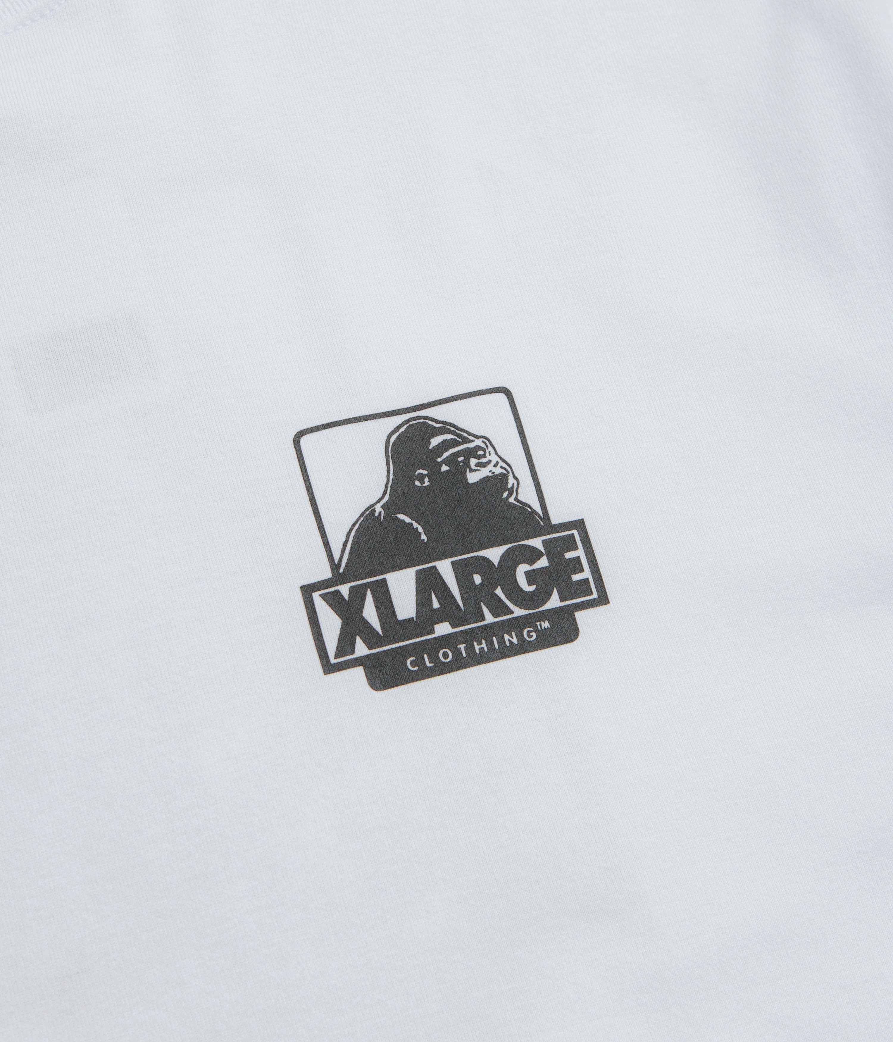 European size XLarge Backside OG T-Shirt - White / White