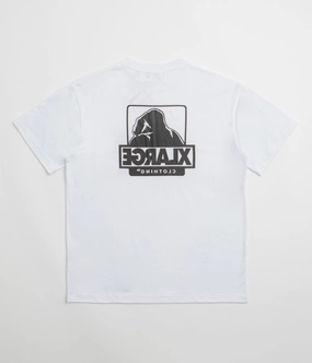 XLarge Backside OG T-Shirt - White / White Easy to move in