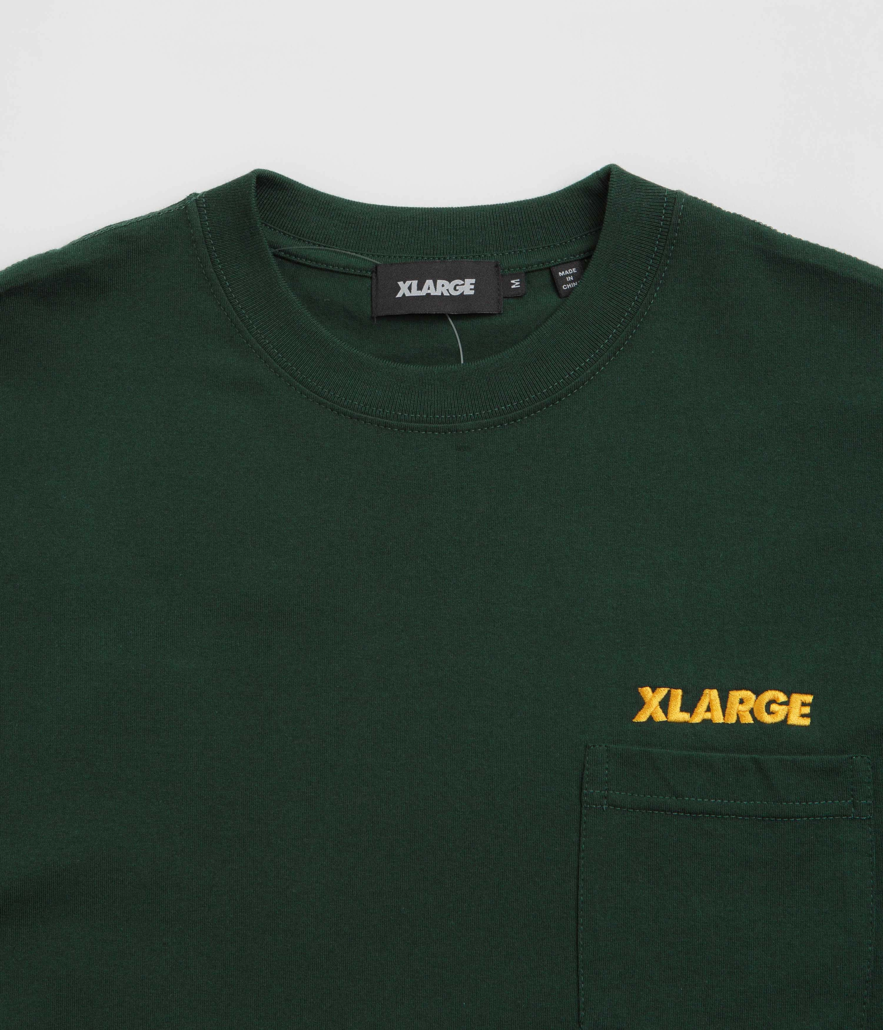 XLarge Slanted OG Pocket T-Shirt - Green museum