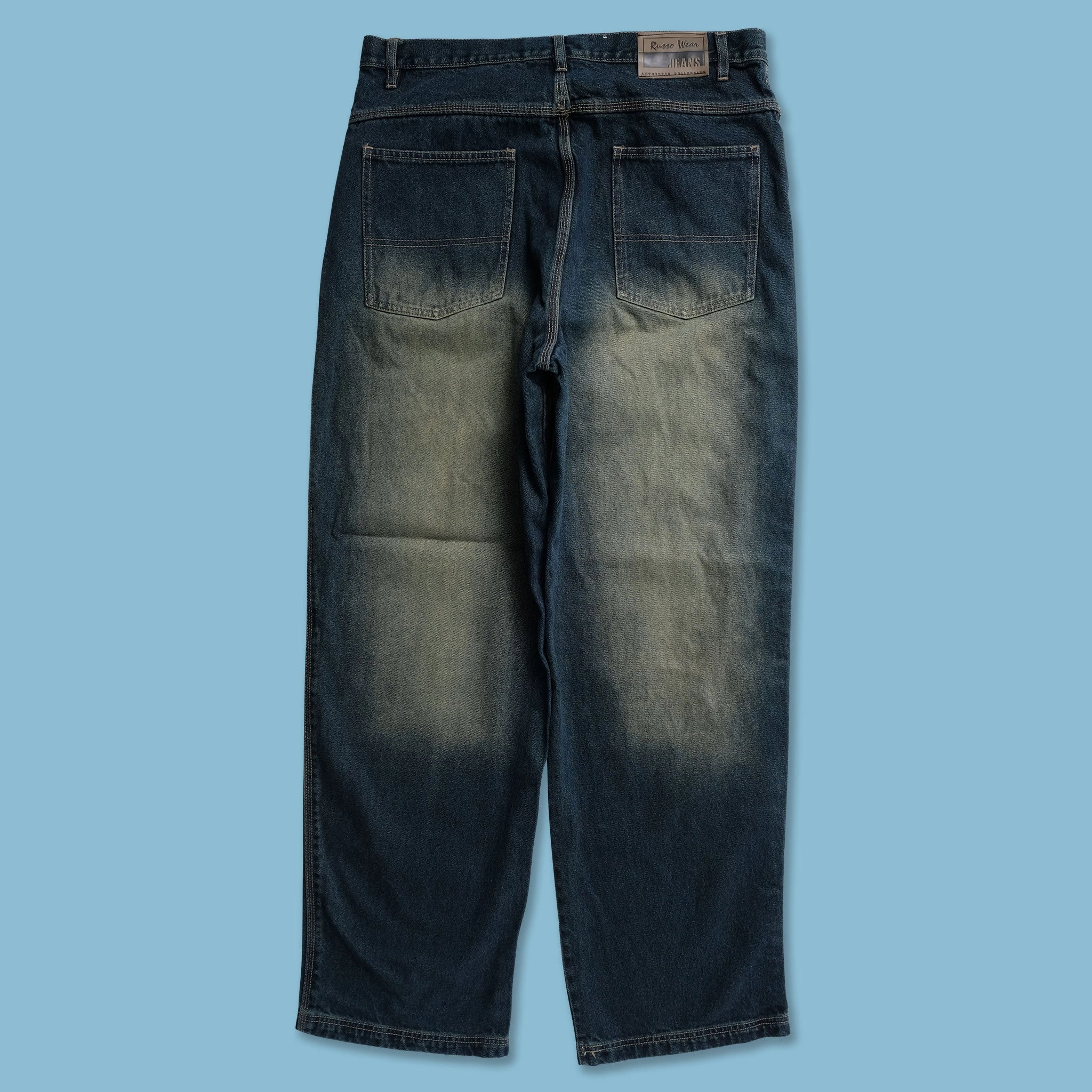 Y2K Baggy Pants 34x32 Reinforced Stitching