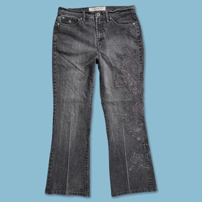 Seasonless wear Y2K Bootcut Denim Pants 32x30