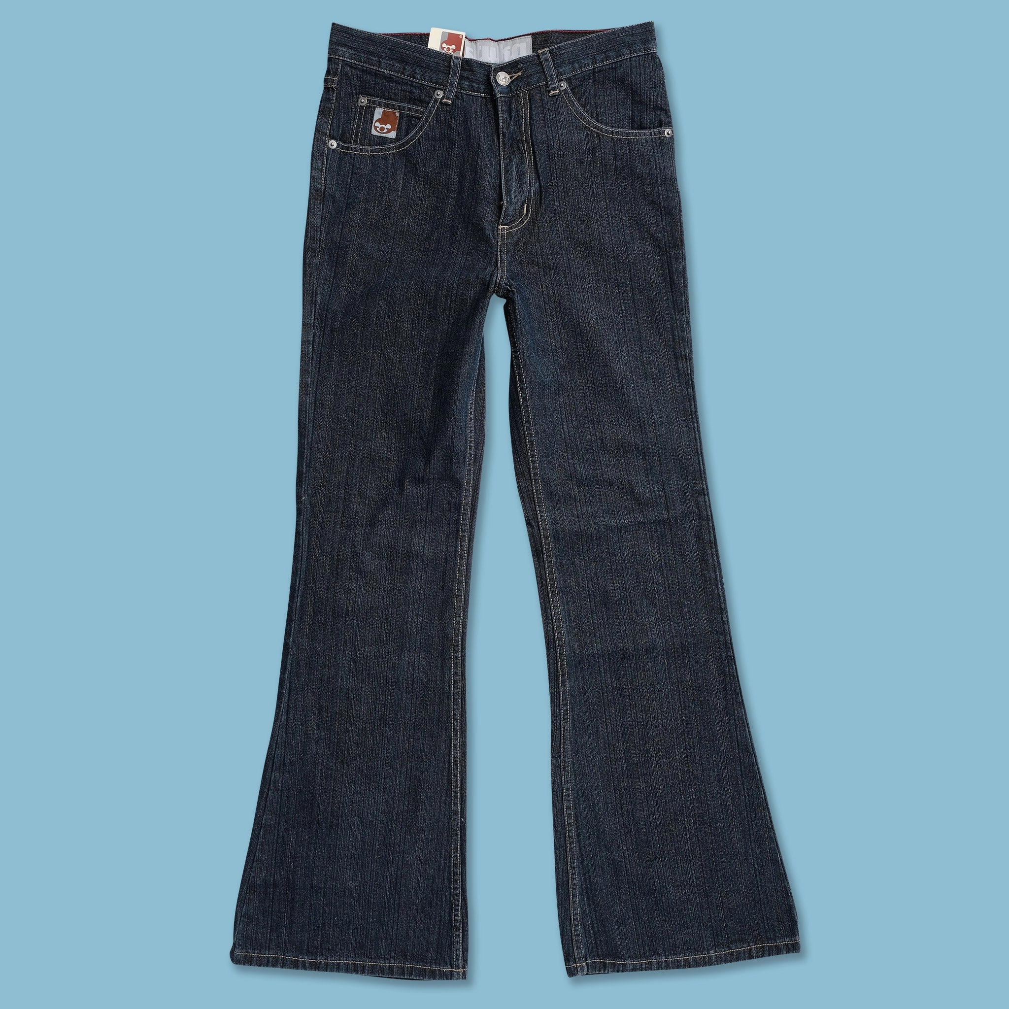 Y2K Bootcut Denim Pants Sport Comfort