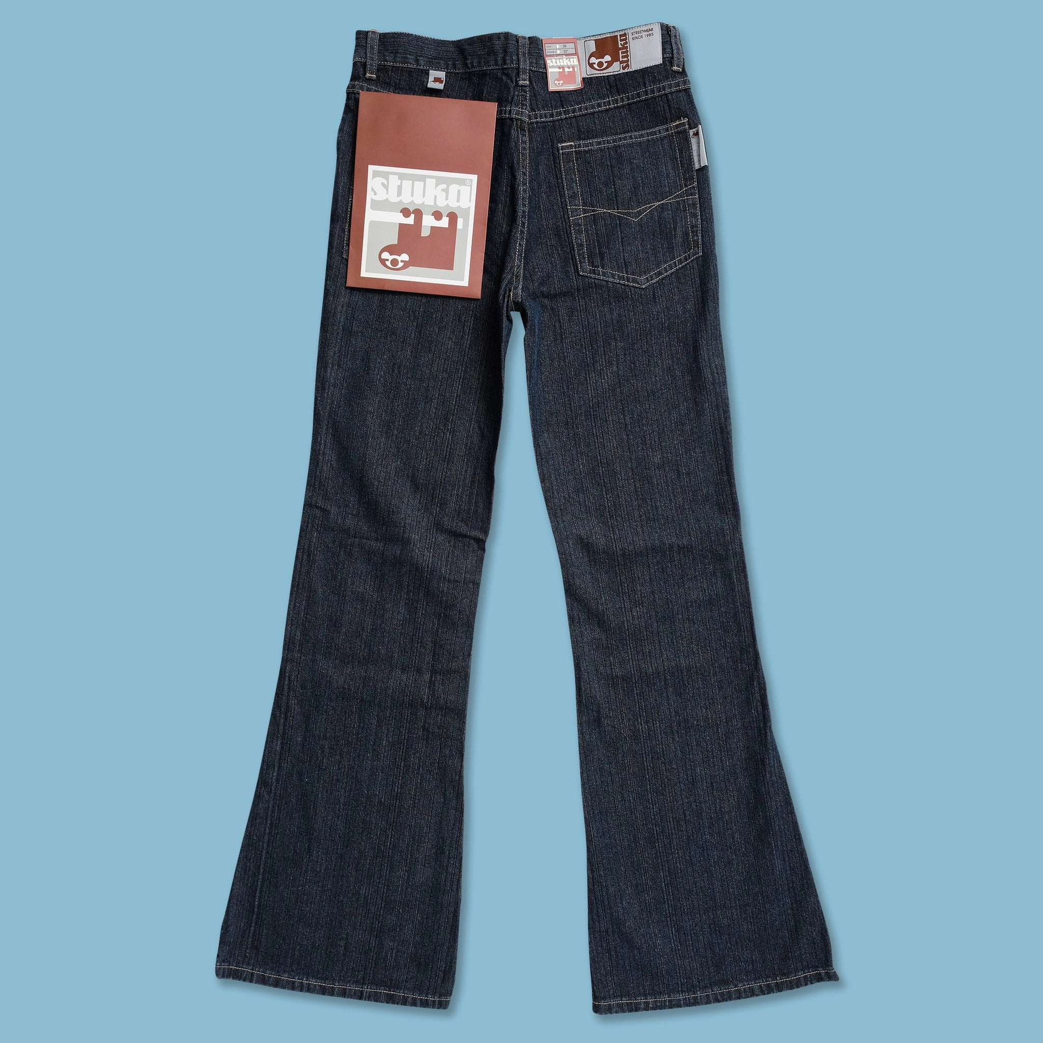Y2K Bootcut Denim Pants Day-to-Day Wear