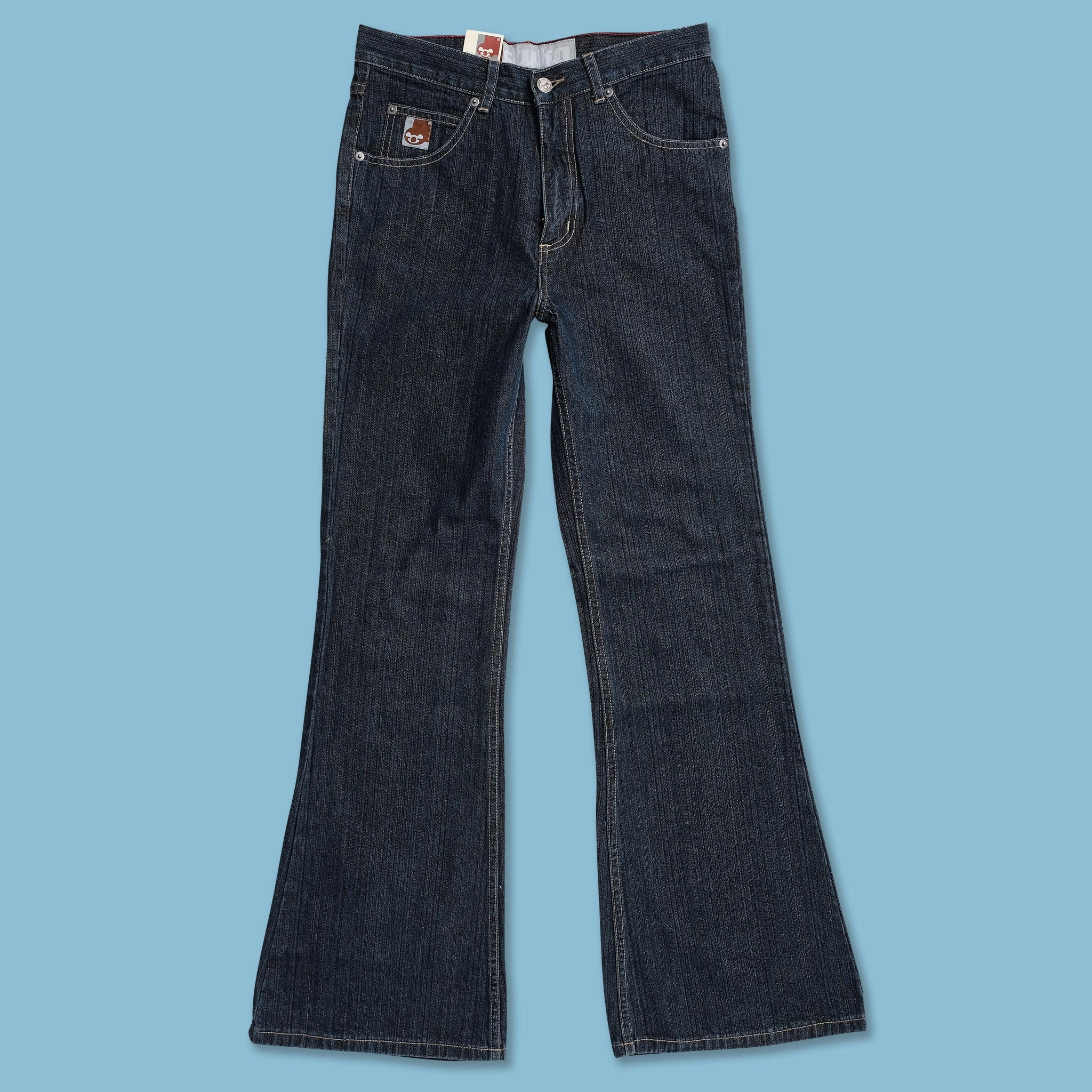 Minimal Edge Odor Control Treatment Y2K Bootcut Denim Pants