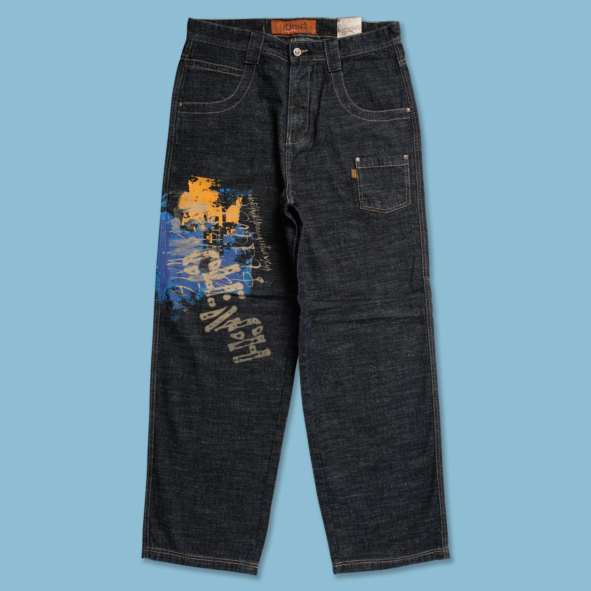 Y2K Clench Baggy Pants NonBindingWaistline