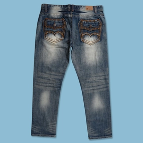 Y2K Denim Pants 40x32 Modern Relaxed