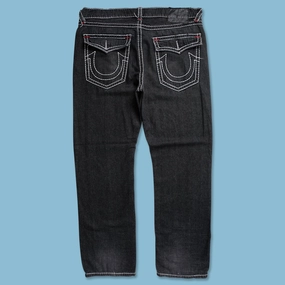 Y2K Denim Pants 42x34 sport chic Quick-Dry Fabric