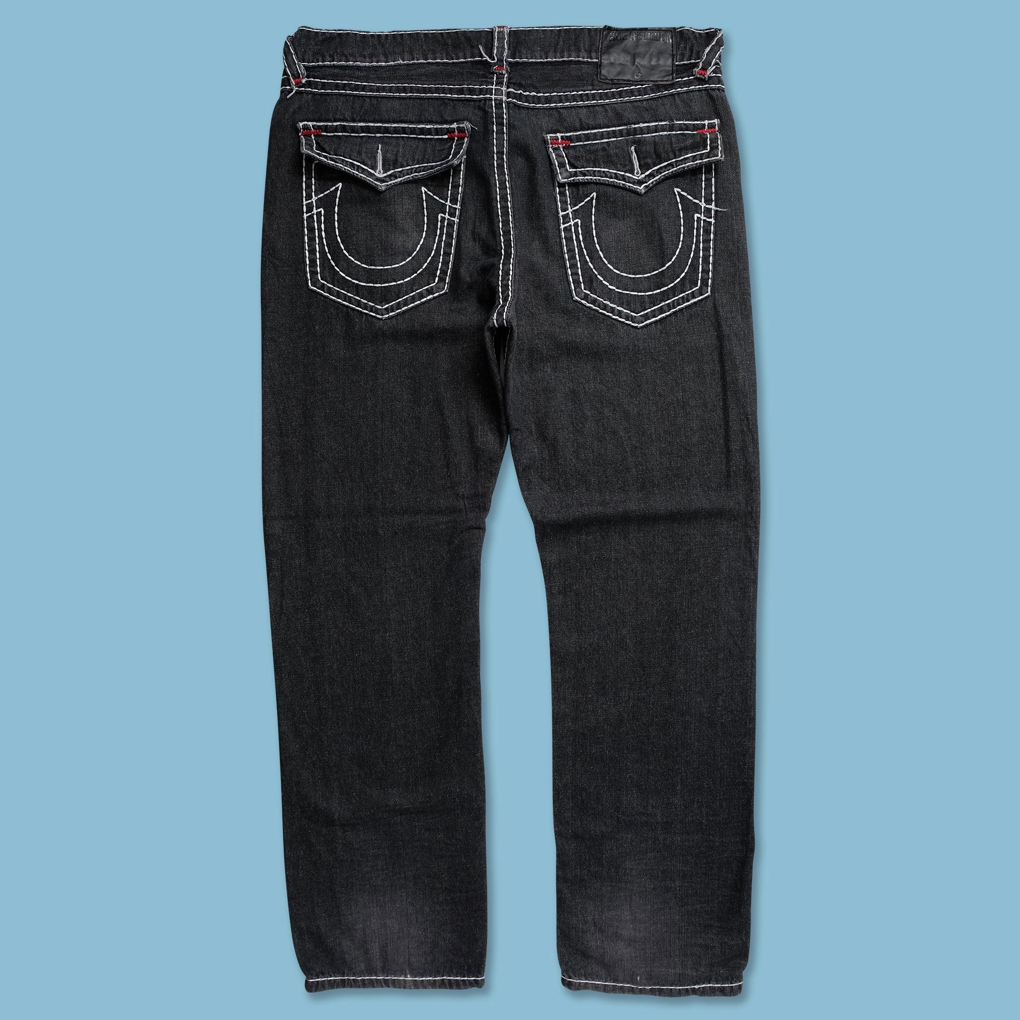 Y2K Denim Pants 42x34 sport chic Quick-Dry Fabric