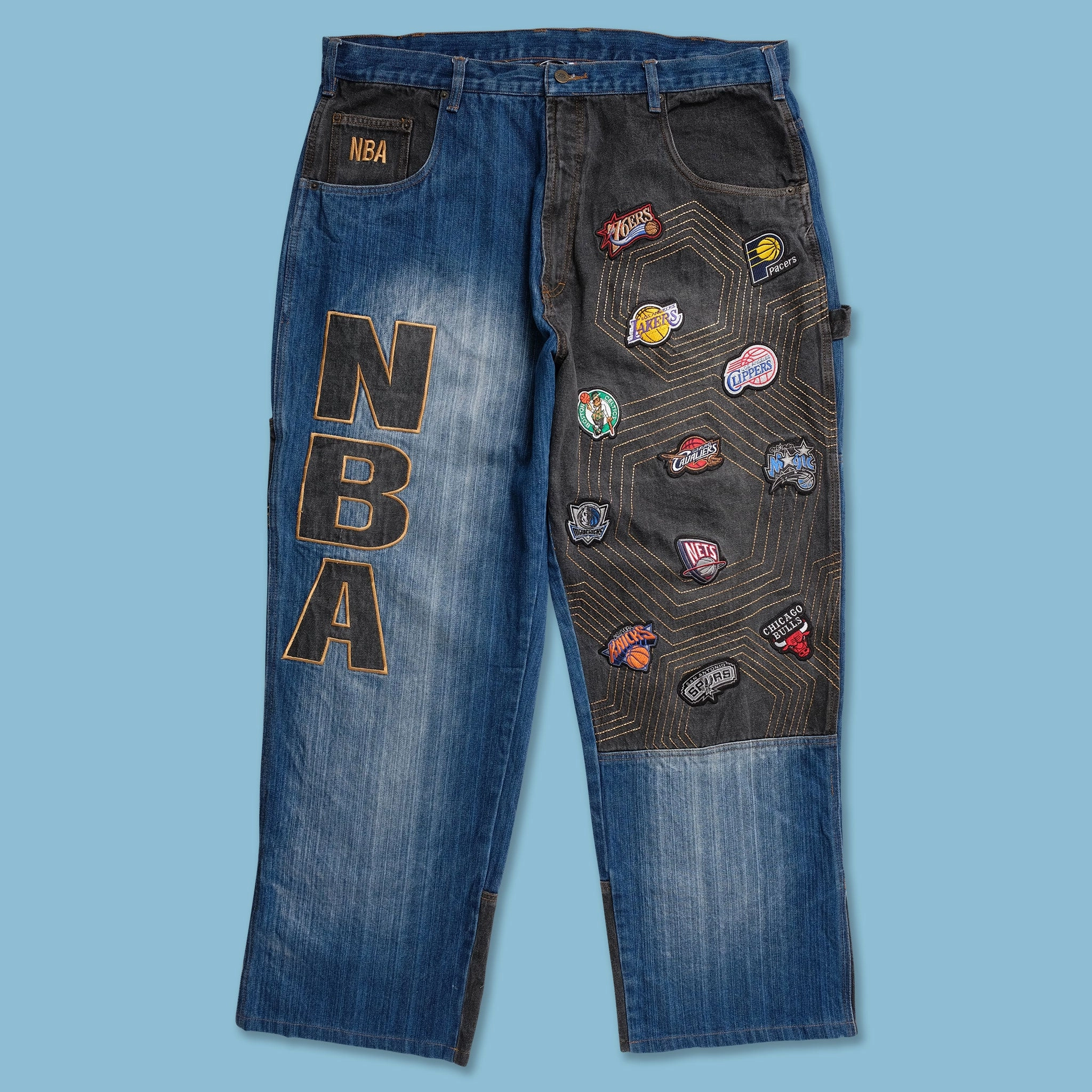All Time Use Y2K NBA Baggy Pants 40x32