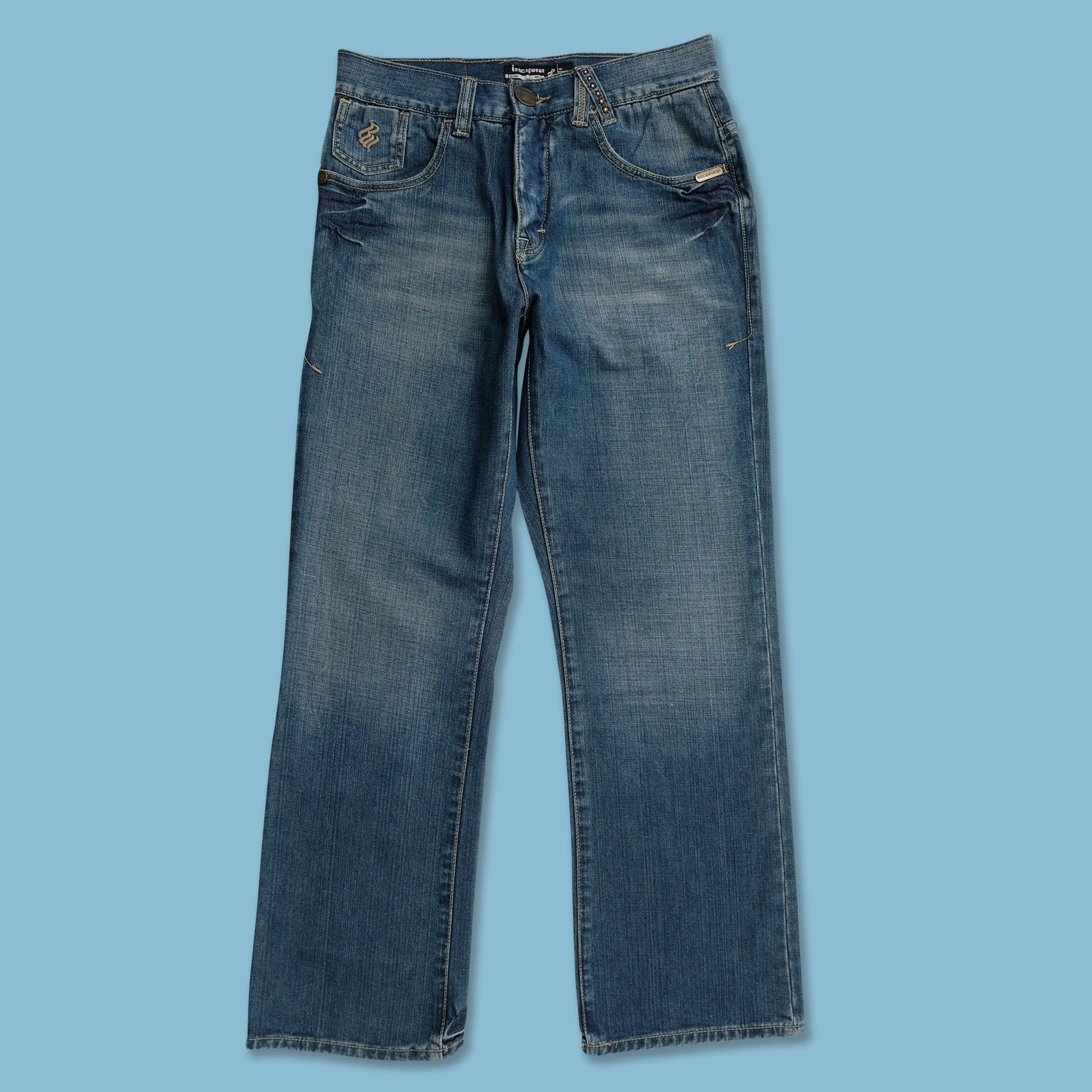 Y2K Rocwear Baggy Pants PermeableCloth