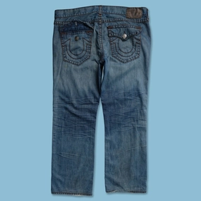 All Purpose Neutral Style Y2K True Religion Denim Pants 42x33