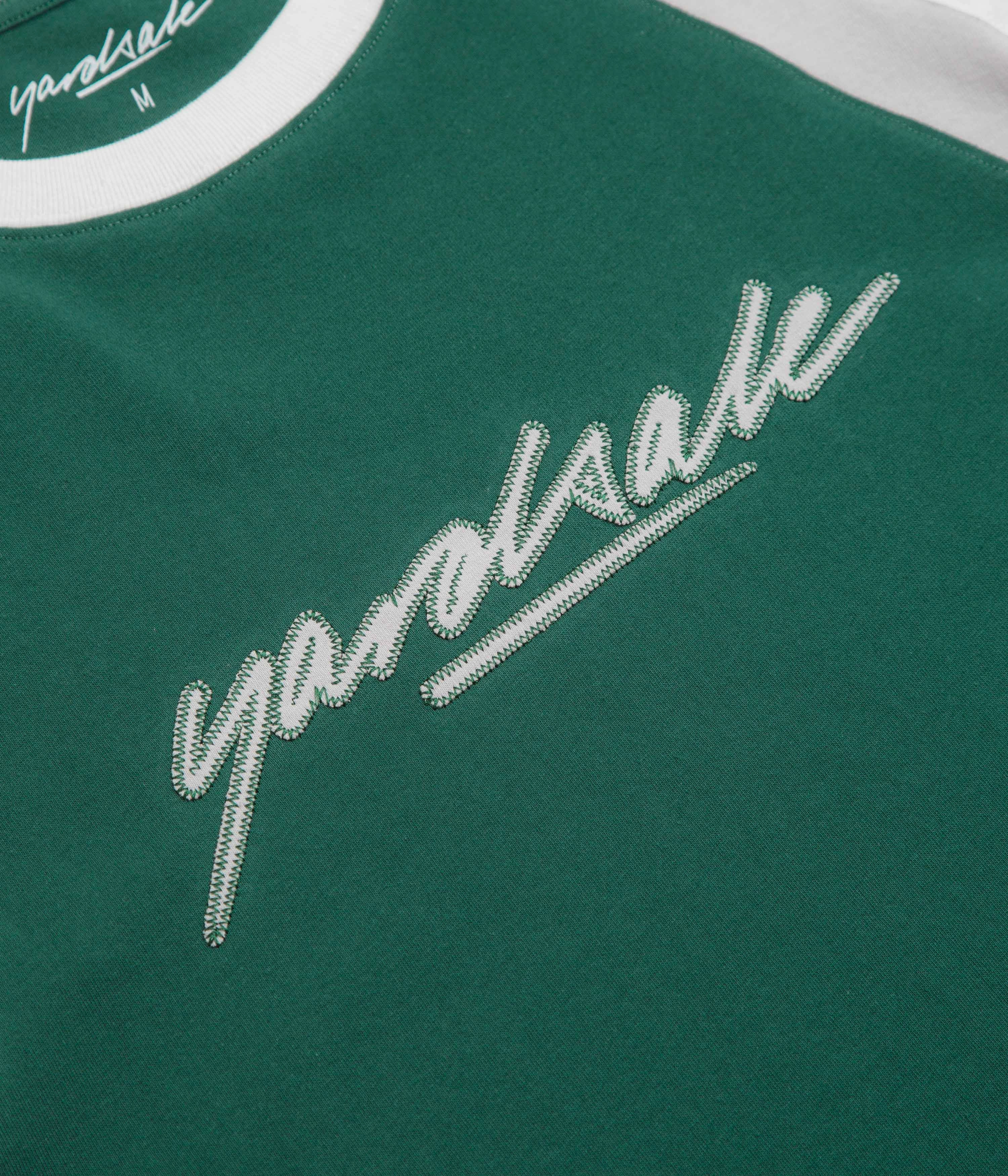 Button Closure Yardsale Daze T-Shirt - Green