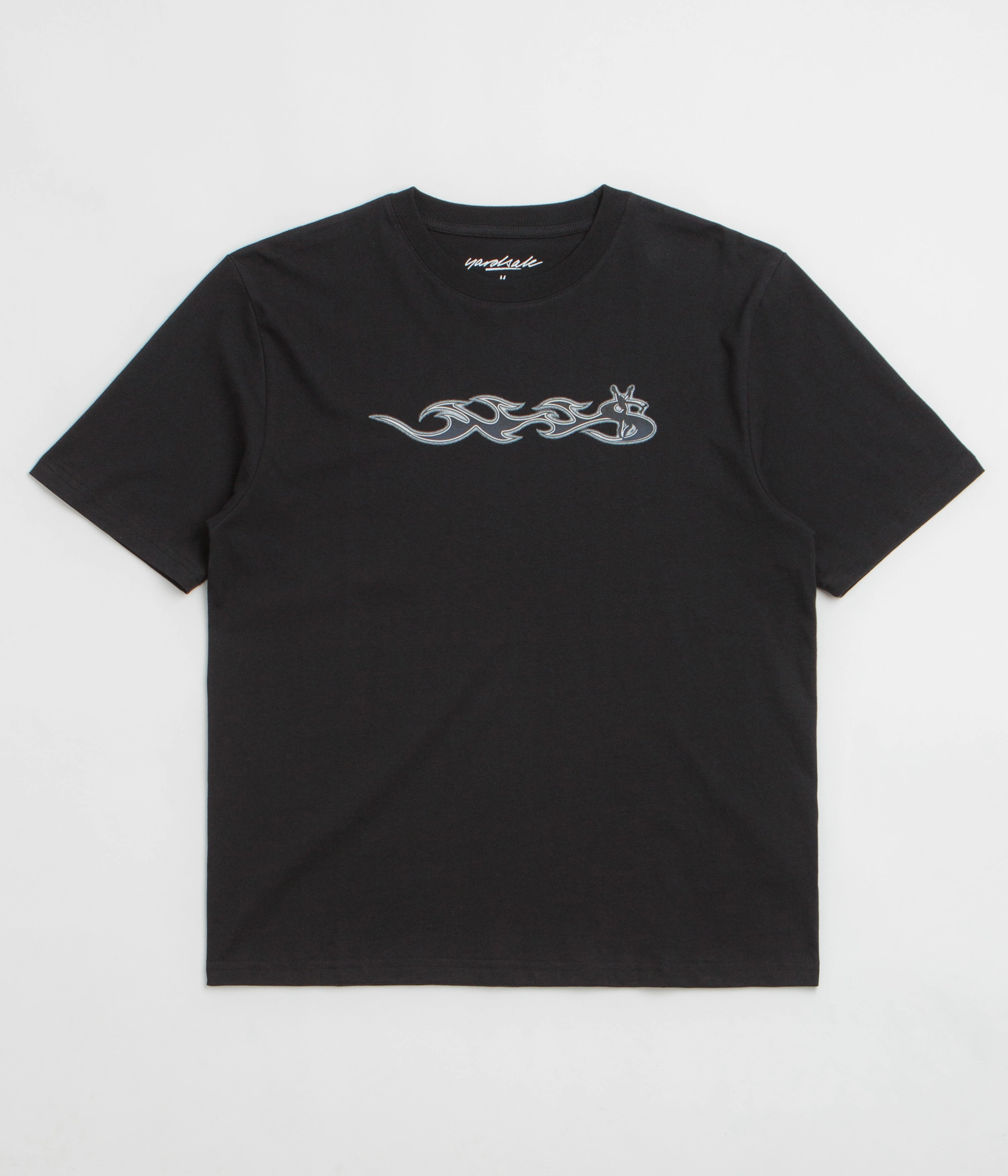 Yardsale Phantasy Flame T-Shirt - Black billiards event camping clothes