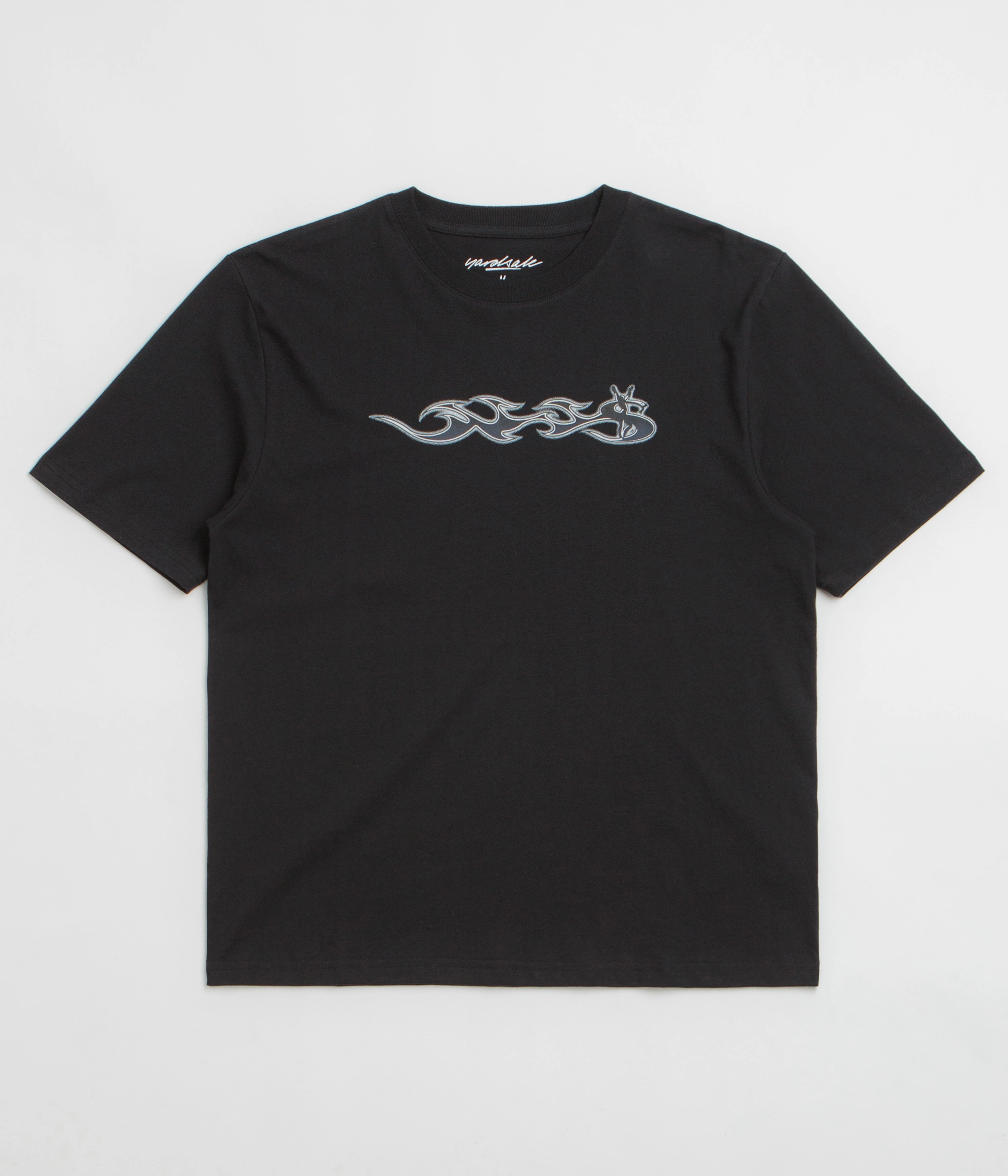 Yardsale Phantasy Flame T-Shirt - Black museum event