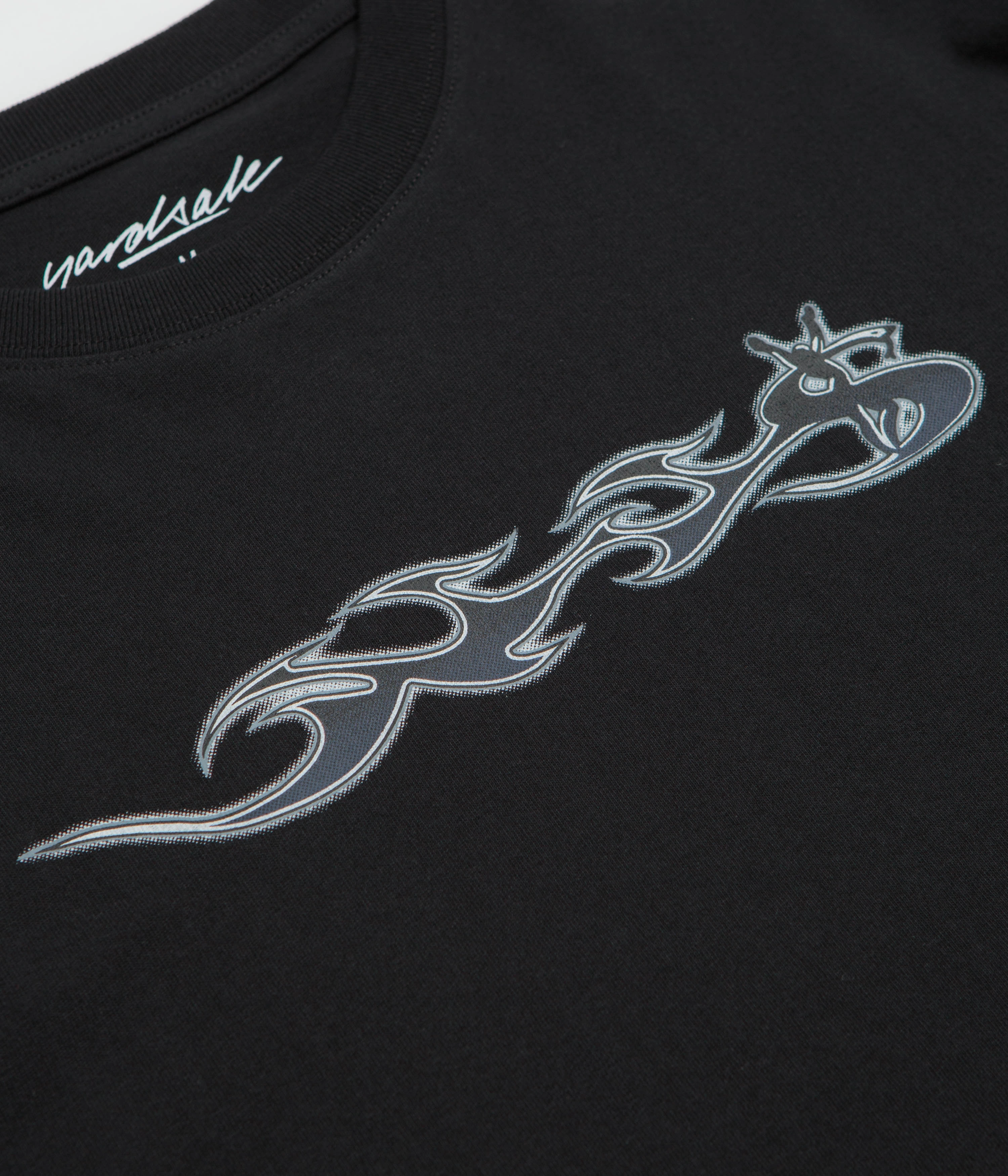 Indoor clothing Yardsale Phantasy Flame T-Shirt - Black
