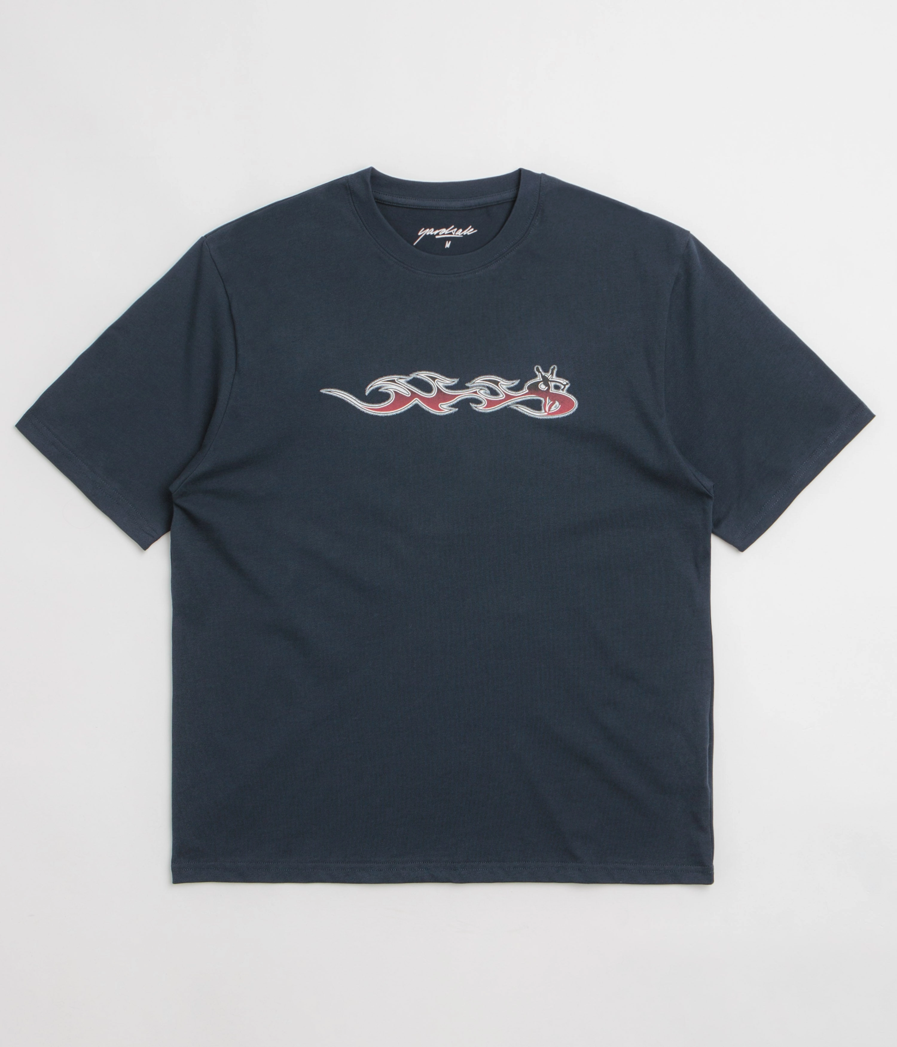 Yardsale Phantasy Flame T-Shirt - Navy museum