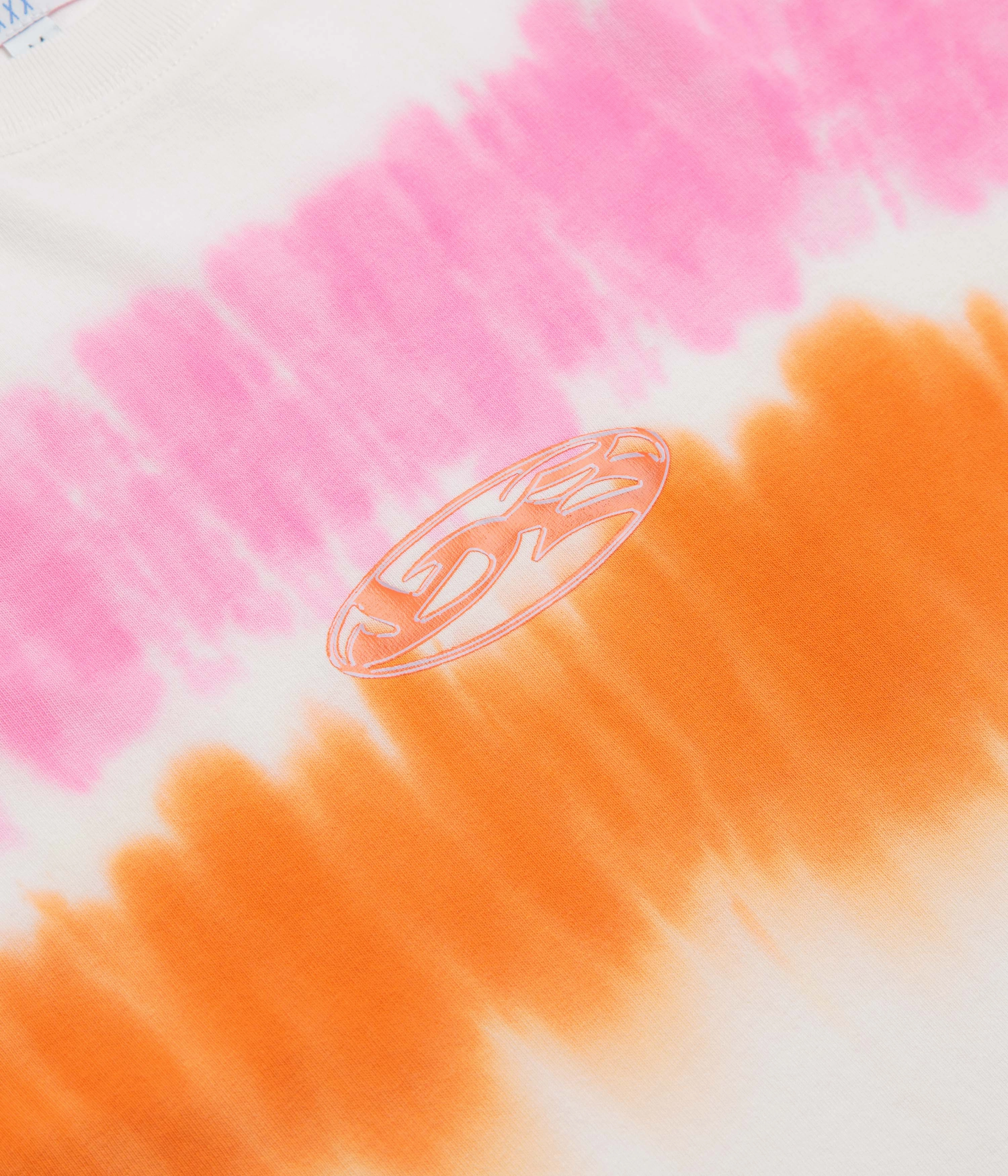 Ultraviolet Protection Factor Yardsale Tie Dye T-Shirt - White