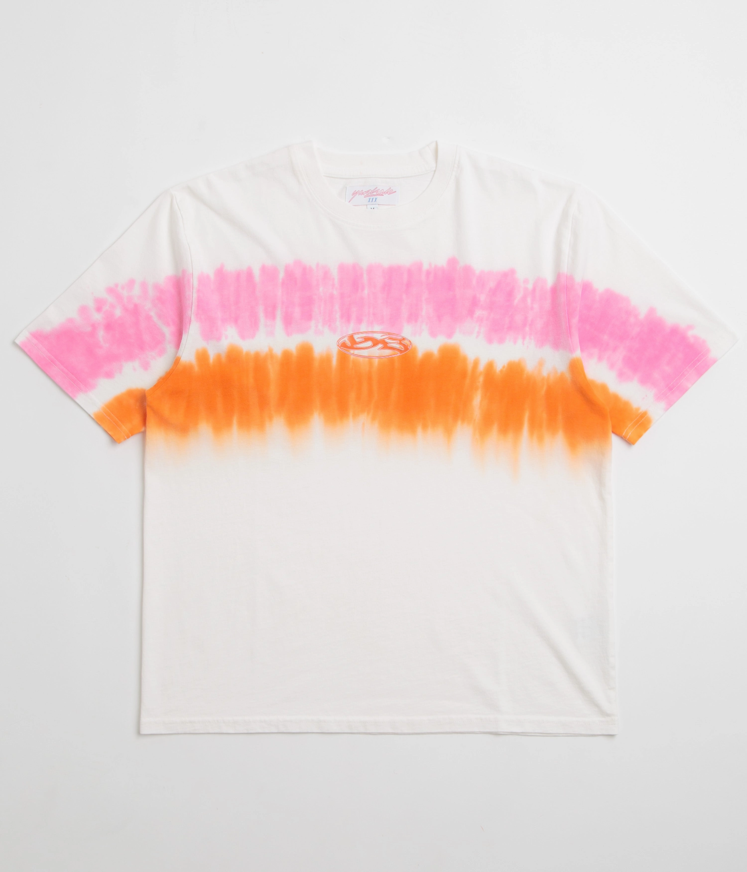 Yardsale Tie Dye T-Shirt - White bus venue
