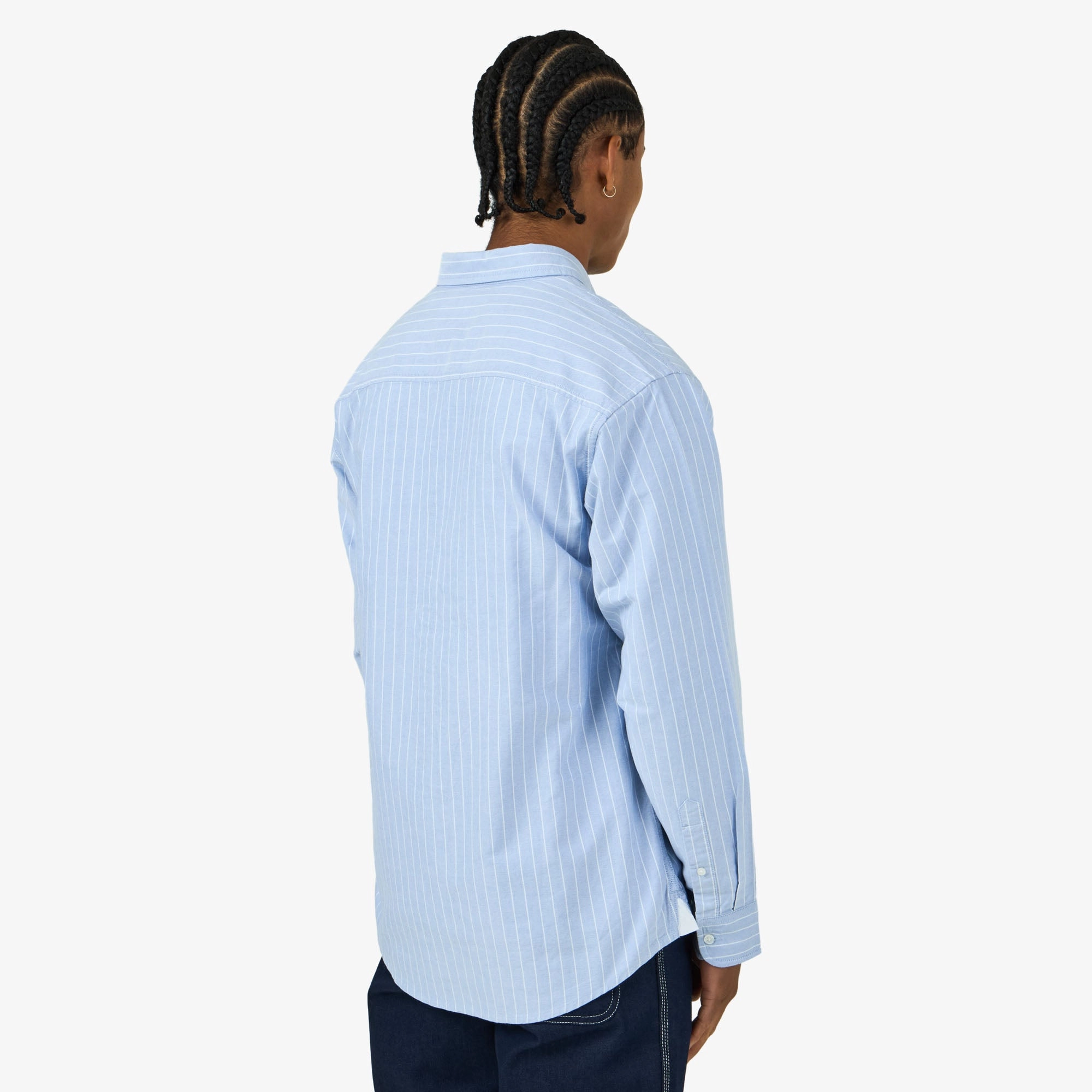 Fashion Choice Vintage Wash Carhartt WIP Longsleeve Cassel Shirt Bleach / White