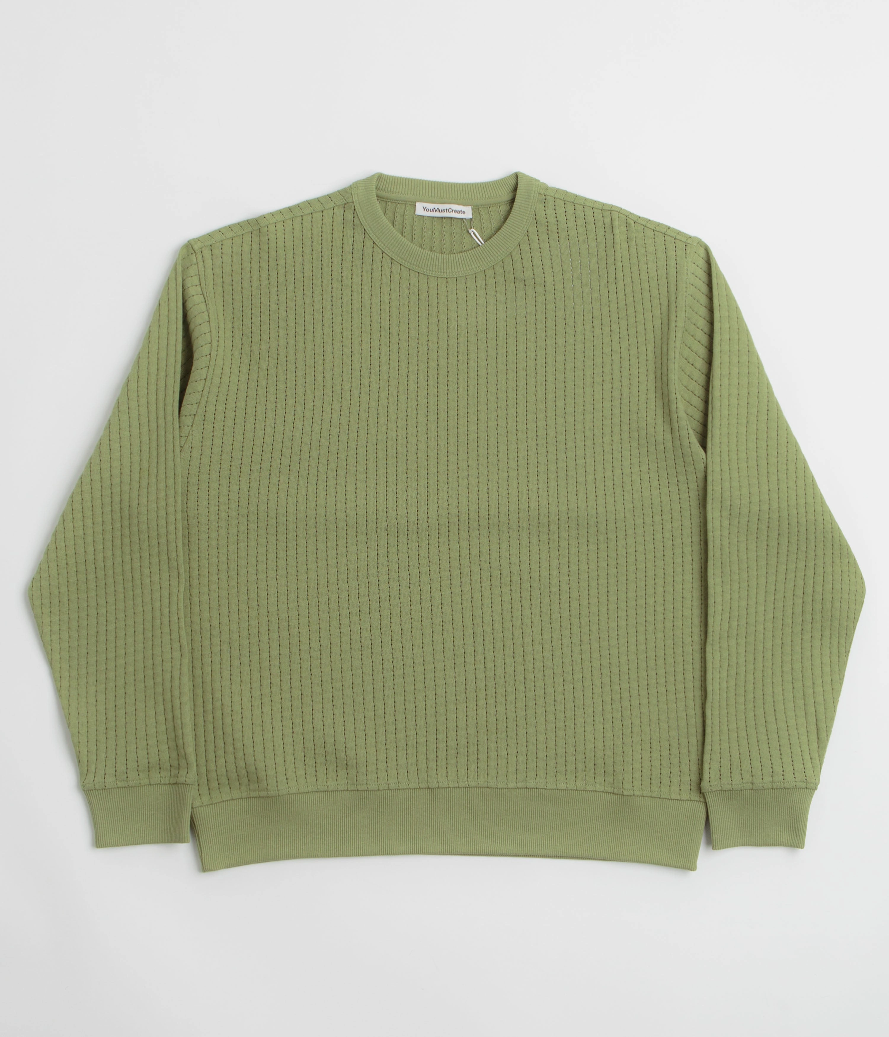Athletic YMC Fauss Crewneck Sweatshirt - Green