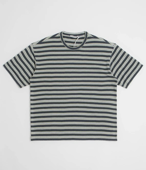 Summer Outfit YMC Triple T-Shirt - Black / White / Multi