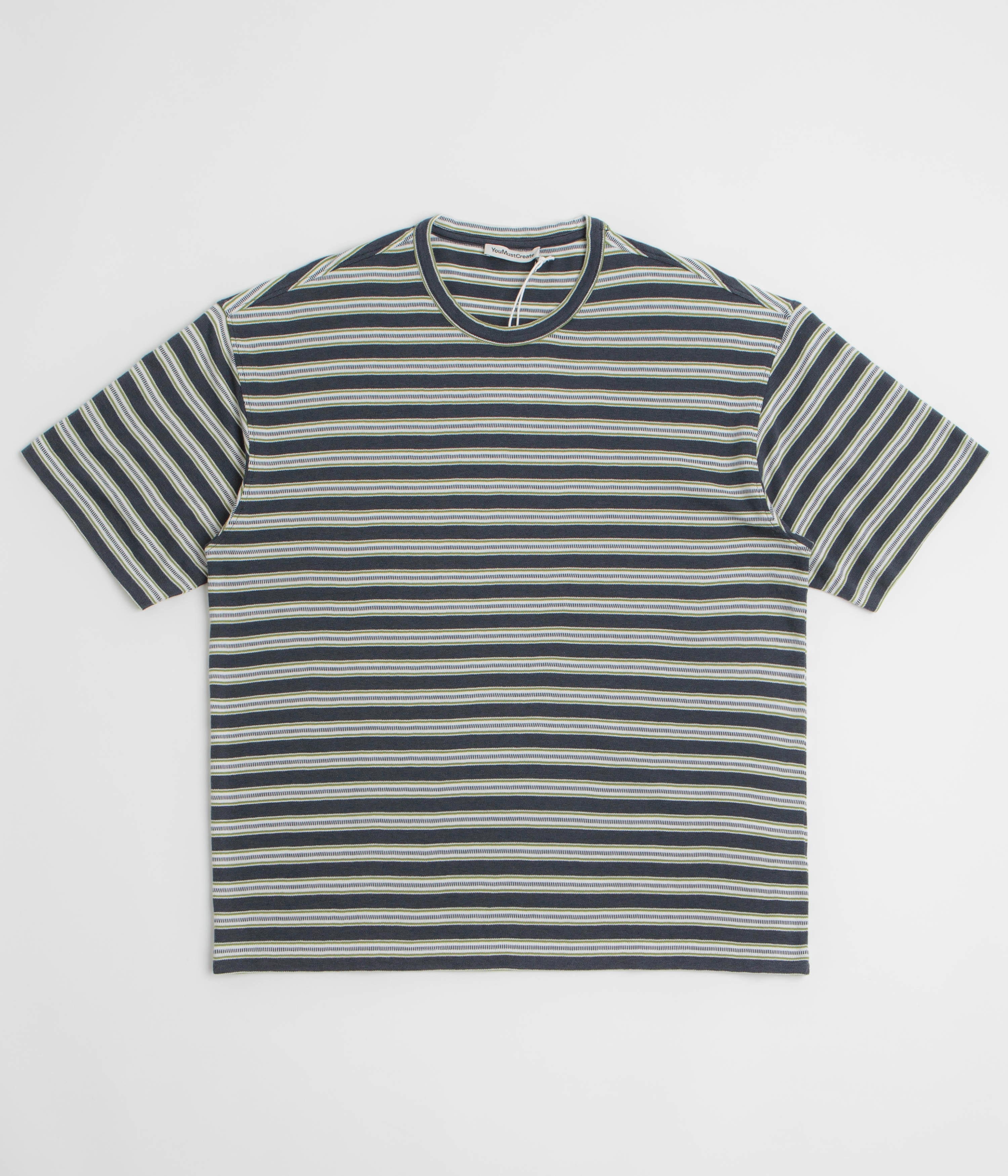 Summer Outfit YMC Triple T-Shirt - Black / White / Multi