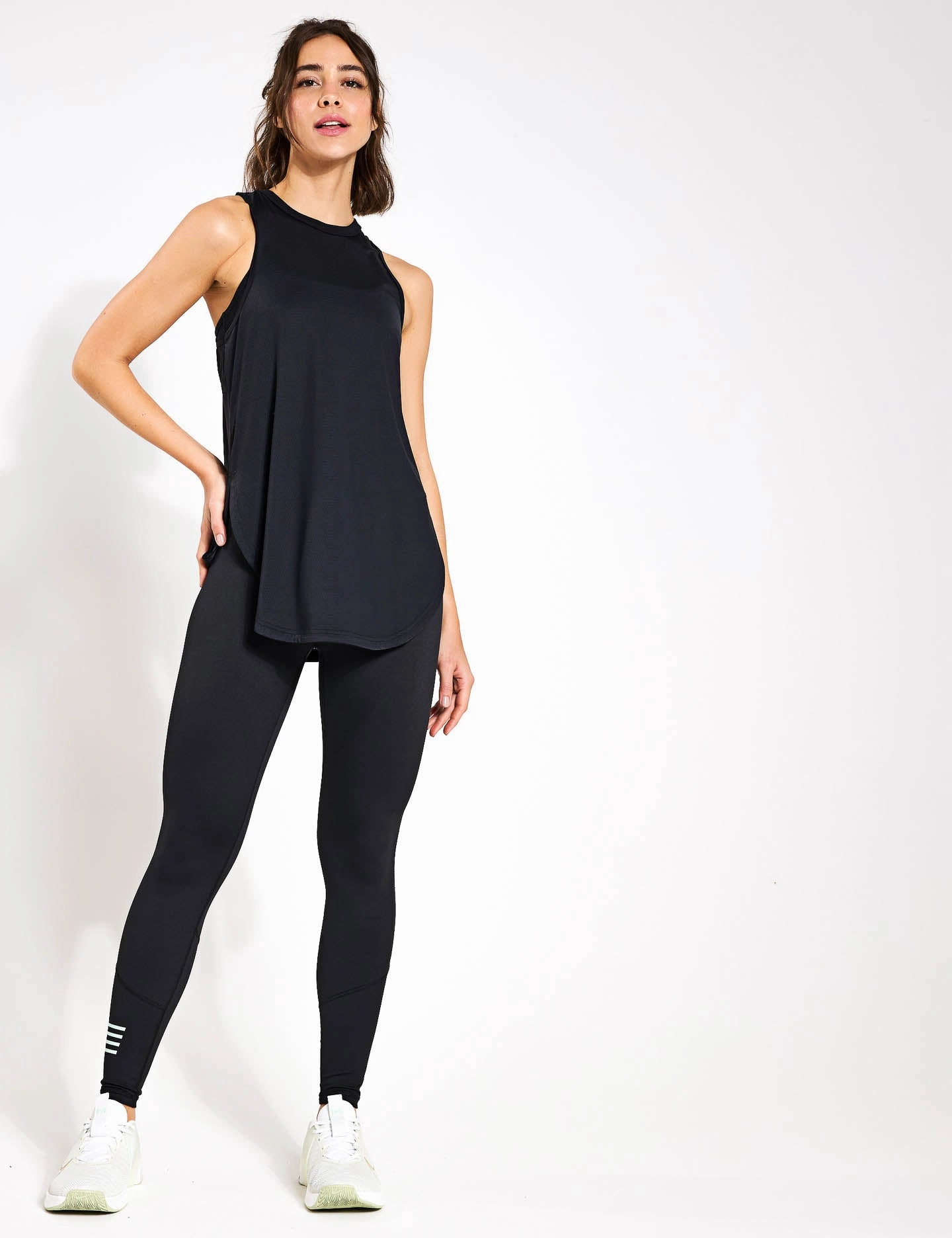 Zela Tank Top - Black Jungle - ready