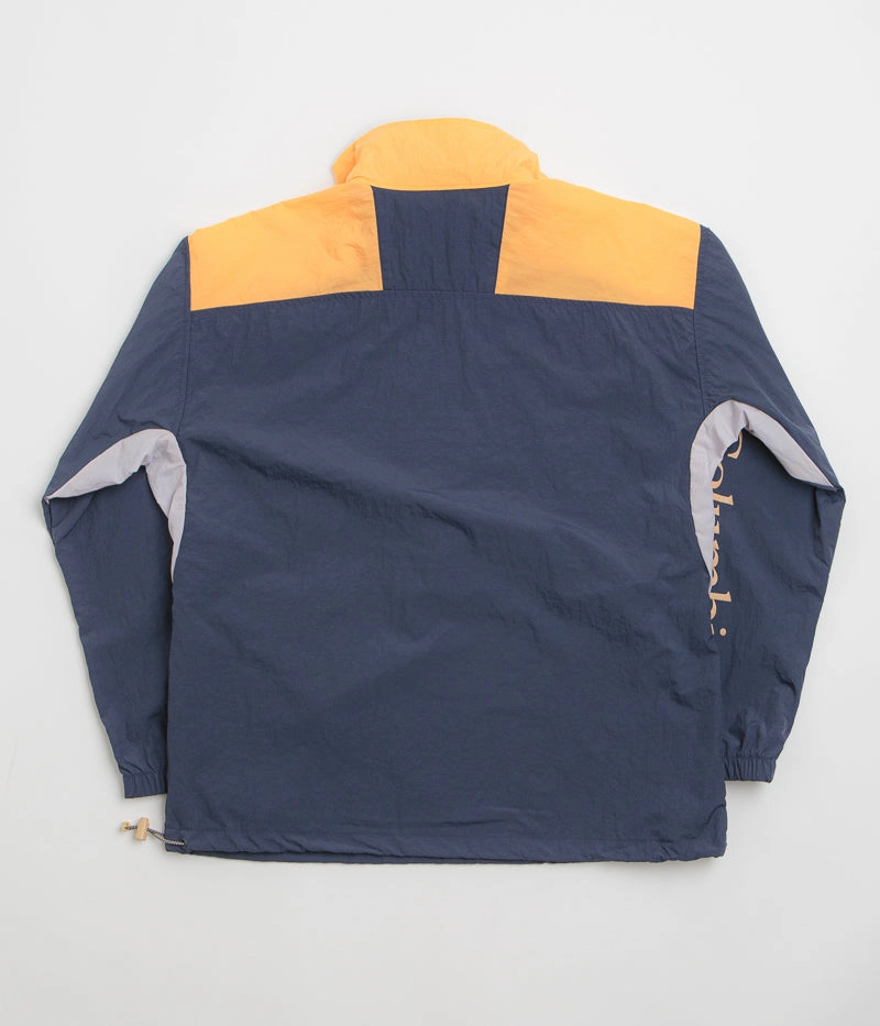 Columbia Riptide II Retro Windbreaker Anorak - Nocturnal / Summer Orange suitable for individual sports